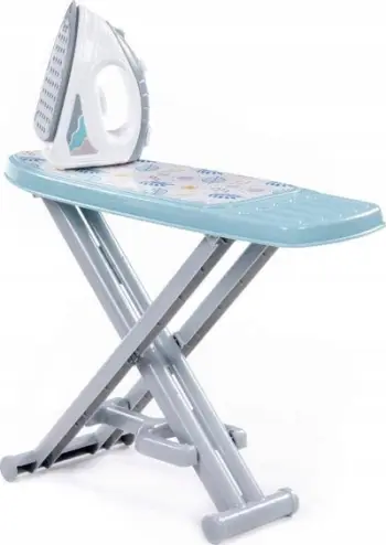 Set lodër Polesie 67453, hekur dhe dërrasë hekurosjeje, gri blu