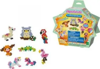 Set lodrash krijuese Epoch Aquabeads Star Beads Animals, 800 rruaza