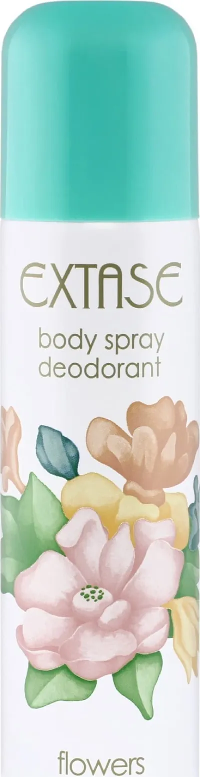 Deodorant spraj Extase Flowers, 150ml, aromë lulesh, për gra - 2