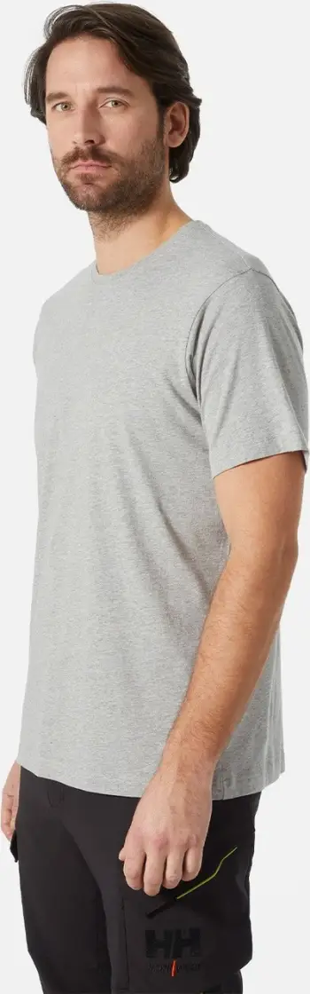Bluzë Helly Hansen Classic për femra, pambuk 100%, gri, madhësia M