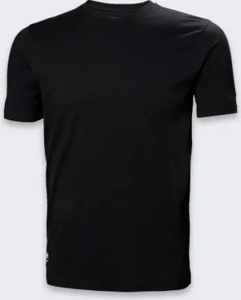 Bluzë Helly Hansen Manchester, pambuk 100%, 3XL, e zezë