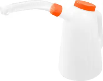 Kanoçe vaji Neo 10-804, 5L, me hinkë, e bardhë portokalli