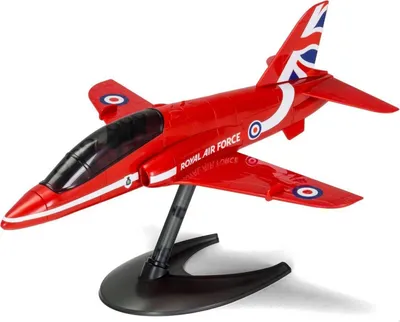 Model avion Airfix QUICKBUILD Red Arrows Hawk, lodër ndërtimi, i kuq - 2