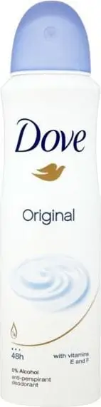 Deodorant spërkatës Dove Original, anti-perspirant, 250ml