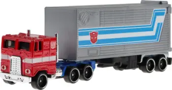 Set lodrash Hot Wheels Truck Come Loaded with Stunts, kamion me pista akrobacione, stile të ndryshme
