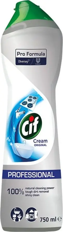 Qumësht pastrues Cif Original, 0.75L, universal, aromë deti