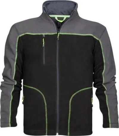 Bluzë polar për meshkuj Ardon MICHAEL, poliester 100%, gri e errët, XL - 4