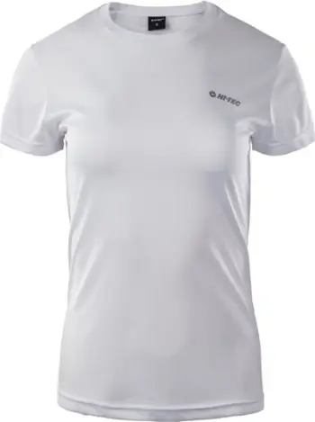 Bluzë sportive Hi-Tec Lady Sibic, QuickDry, për femra, e bardhë