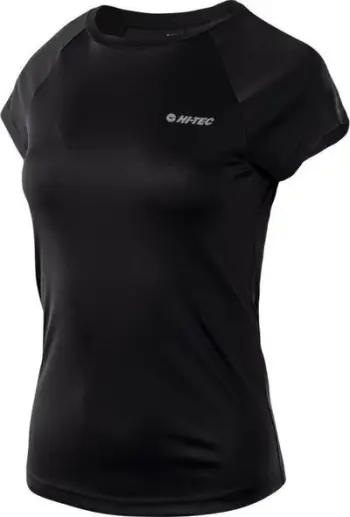 Bluzë sportive për gra Hi-Tec Lady Alna, 100% poliester, e zezë