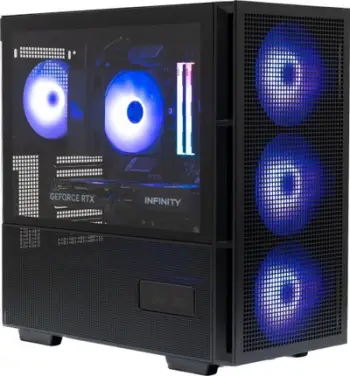 Kompjuter gaming Game X G300, Ryzen 5 7500X3D, Radeon RX 7600 XT, 64GB RAM, 2TB SSD, i zi
