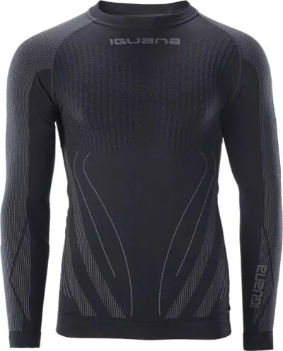 Bluzë termoaktive Iguana Gambit Top M 92800556691, për meshkuj, e zezë - 1