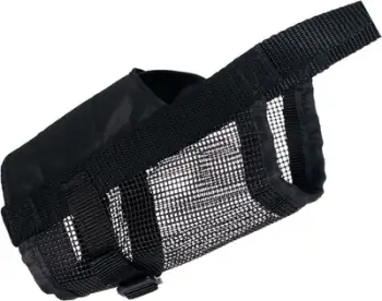 Maskë për qen Trixie, 16-24 cm, e zezë