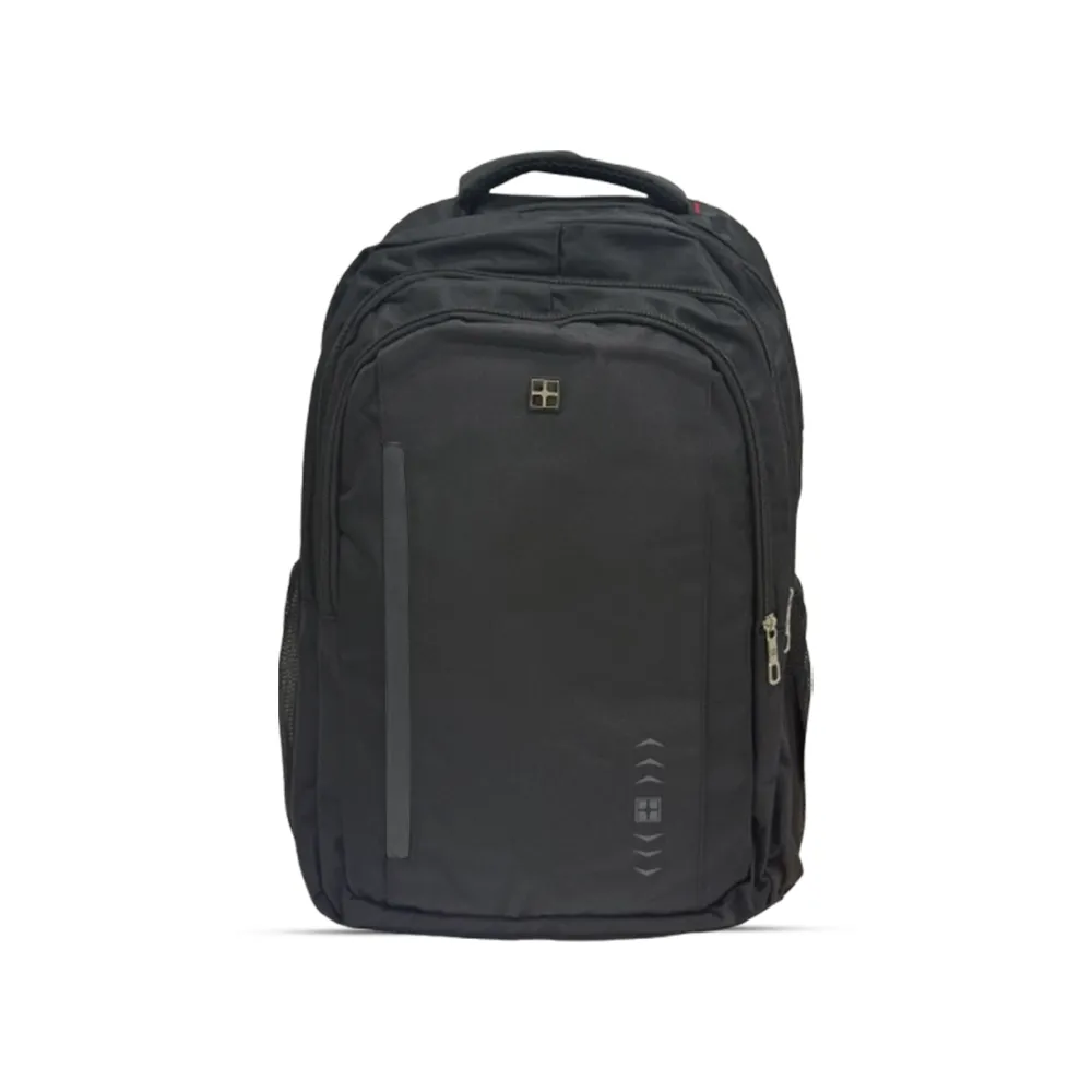 Çantë për Laptop S9001 / B53-88 / 18 Inch / Polyester / Waterproof / Soft handle / E zezë/Hiri - 1
