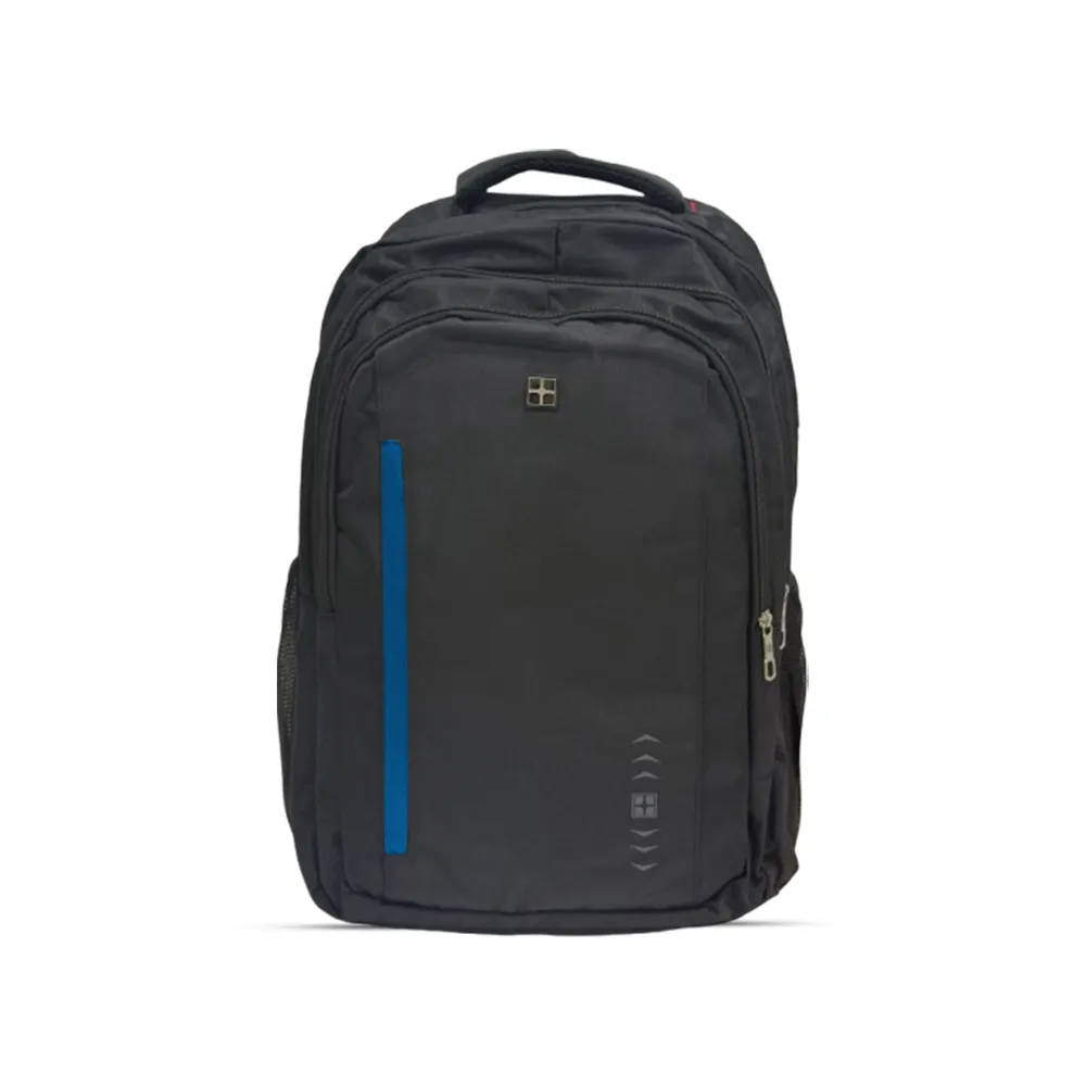 Çantë për Laptop S9001 / B53-88 / 18 Inch / Polyester / Waterproof / Soft handle / E zezë/Kaltër e qelet - 1
