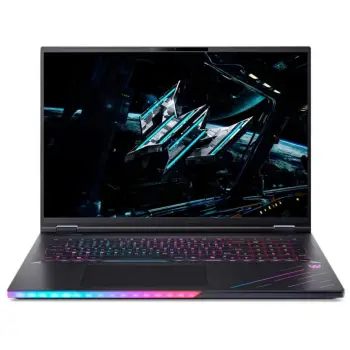 Laptop Gaming Acer Predator Helios 18 AI / Ultra 9 275HX / 64GB DDR5 / 4TB / 18″ WQXGA IPS / RTX 5080 16GB – Zezë