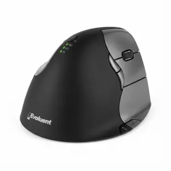 Maus pa Kabllo Evoluent Vertical Mouse 4 – Zezë/Argjend