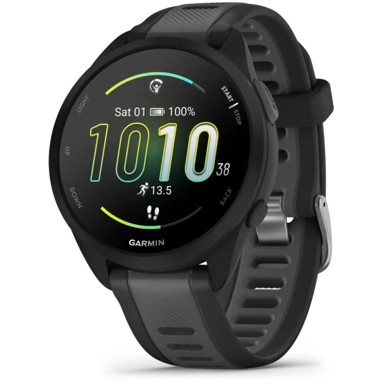 Orë e mençur Garmin Forerunner 165 – Zezë/Gri - 1