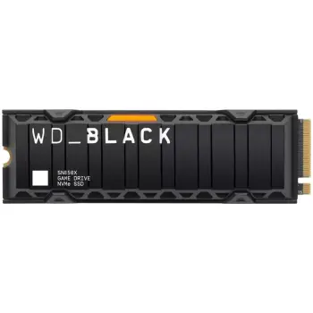 SSD e brendshme M.2 WD Black 2TB SN850X NVMe SSD Supremely Fast PCIe Gen4 x4 M.2 mit Khlkrper internal single-packed