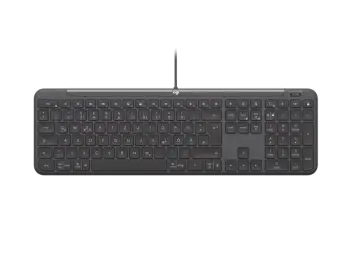 Tastierë Logitech Signature Slim Wired K620 (DE) 920-013327, graphite
