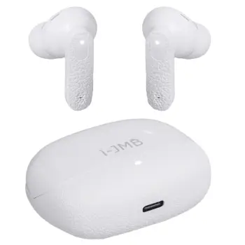 Kufje të bardha me bluetooth I-JMB