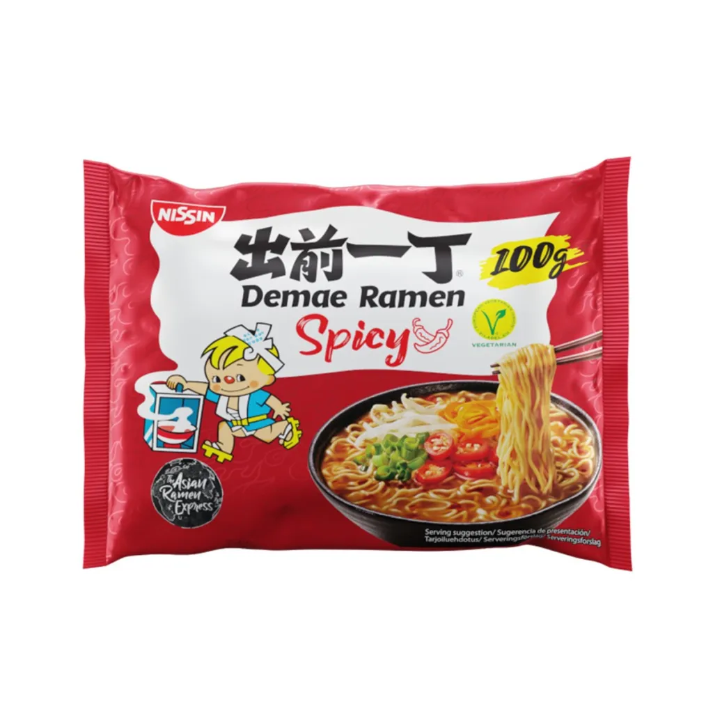 Supe e gatshme e djeges Nissin 100gr - 1