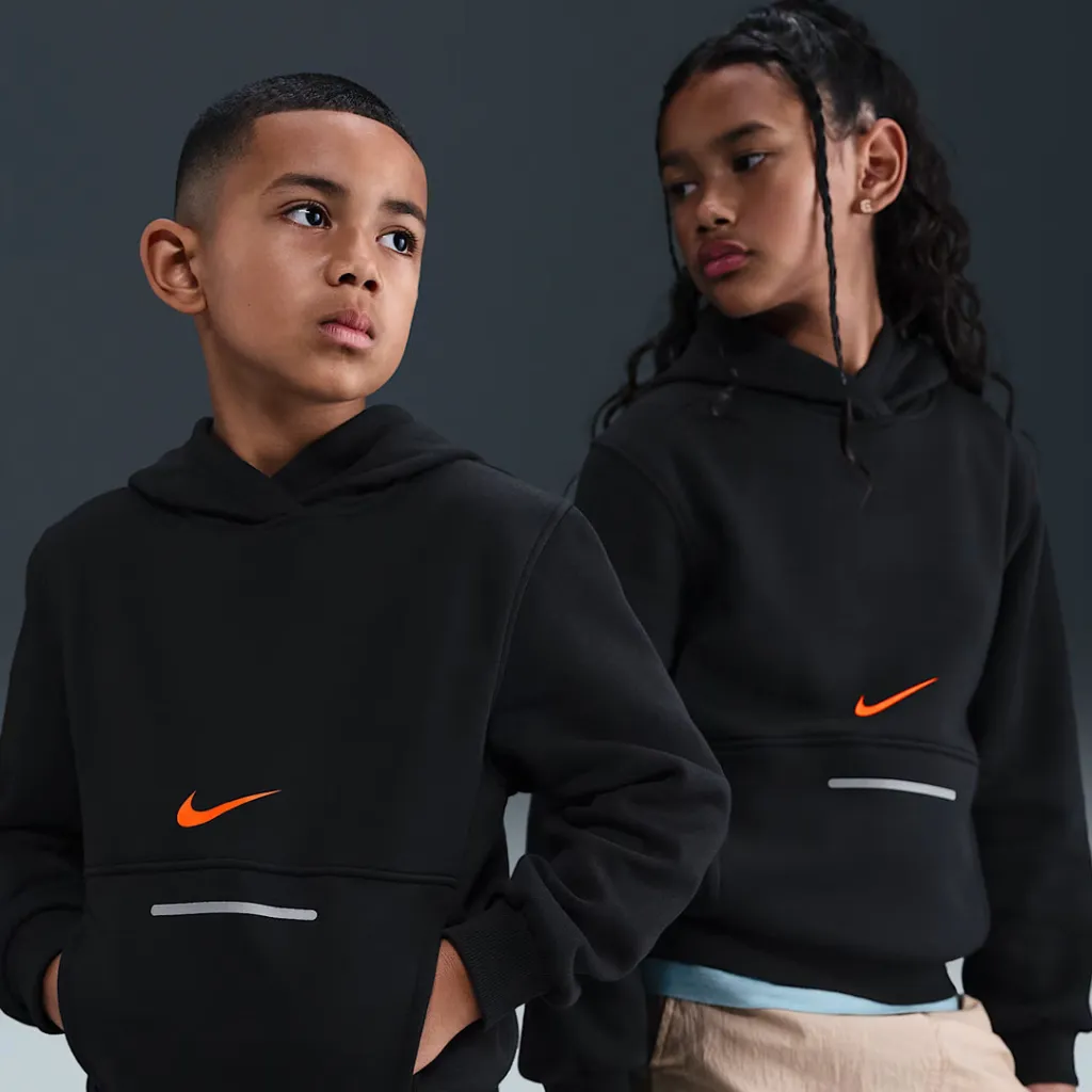 Duks NIKE K NSW CLUB FLC HDY BRND NRG - 2