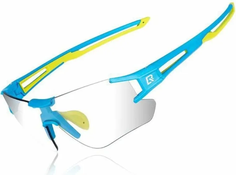 Syze sportive Rockbros, blu/jeshile - 1