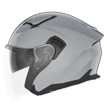 Helmetë moto Jet Nox N130, polikarbonat, mikrometrike, e zezë