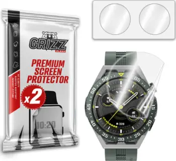 Mbrojtëse ekrani GrizzGlass Ceramic Film për Huawei Watch GT 3 SE 46mm, qeramike, transparente
