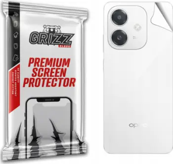 Folie mbrojtëse për pjesën e pasme Grizz SatinSkin për Oppo A3x 4G, transparente