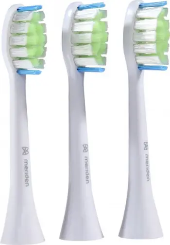 Koka për furçë dhëmbësh Meriden Brush Daily Care, 3 copë, të bardha