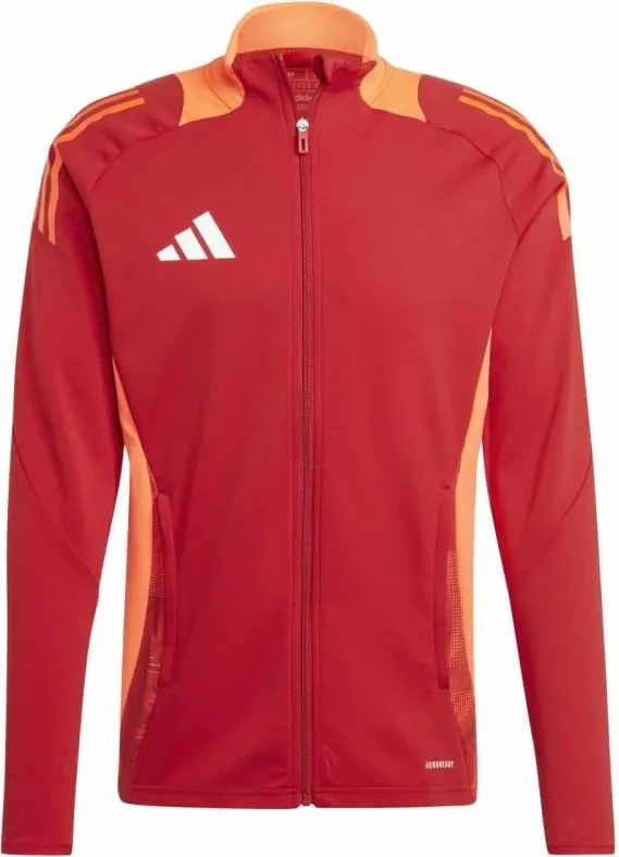Fanellë për meshkuj adidas, e kuqe dhe portokalli - 1