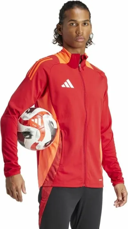 Fanellë për meshkuj adidas, e kuqe dhe portokalli - 3