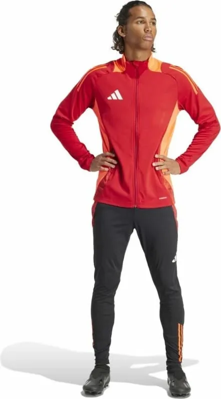 Fanellë për meshkuj adidas, e kuqe dhe portokalli - 4