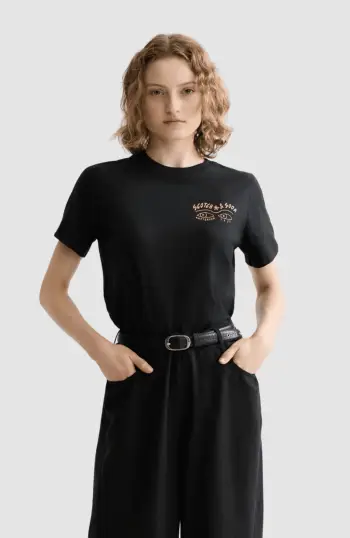small chest artwork regular fit t-shirt