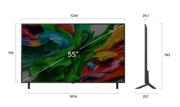 Televizor LG 55QNED85A3C, 55", 4K QNED, Smart TV, i zi - 5