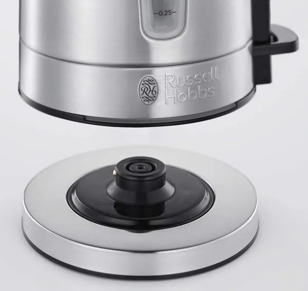 Ibrik Russell Hobbs 24190-70, 2400W, 0.8L, i argjendtë - 3