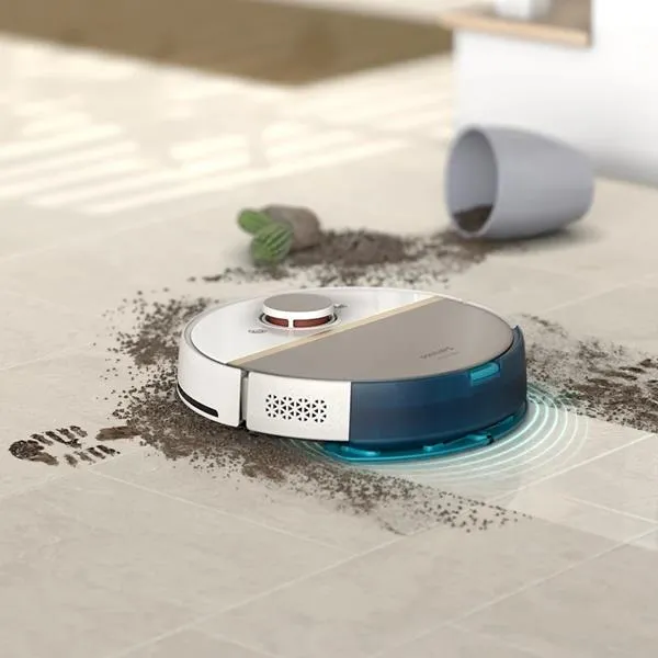 Robot fshesë Philips Series 7000 XU7000/02, 2in1 tharje dhe larje, navigim LiDAR, i bardhë - 3