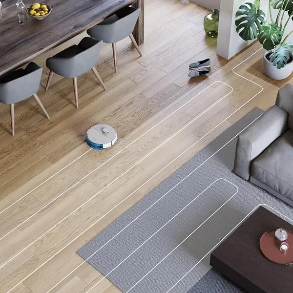 Robot fshesë Philips Series 7000 XU7000/02, 2in1 tharje dhe larje, navigim LiDAR, i bardhë - 4