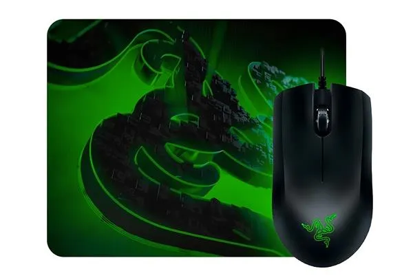 Set maus lojërash Razer Abyssus Lite me mousepad Goliathus Mobile, optik, me tel, i zi - 1