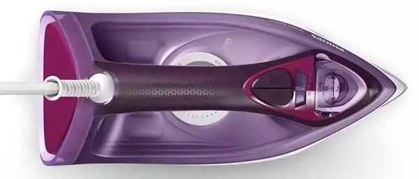 Hekur me avull Philips DST3041/30, 2600W, taban qeramik, lejla - 2
