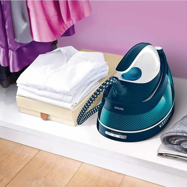 Hekur për hekurosje Philips PerfectCare GC7844/20, e kaltër - 3