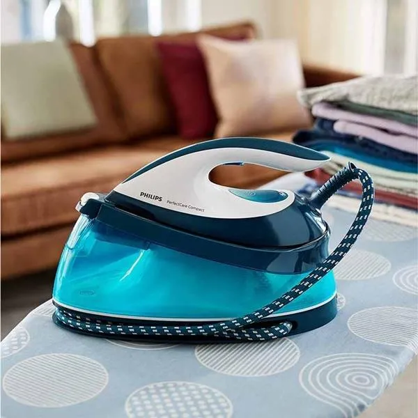 Hekur për hekurosje Philips PerfectCare GC7844/20, e kaltër - 6