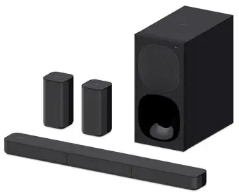 Soundbar Sony HT-S20R 5.1ch 400W Dolby Digital, Bluetooth/USB, HDMI ARC, i zi (me subwoofer + 2 altoparlantë prapa)