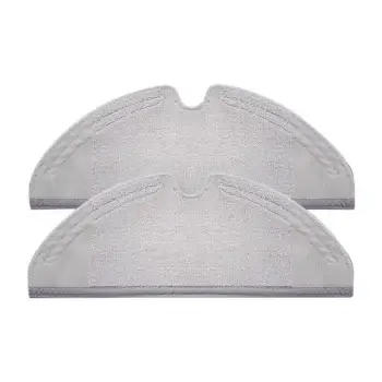 Peceta mikrofibër për fshirje të lagët Roborock për S6 MaxV/S5 Max/S6/S6 Pure/Q5/Q7/Q8, gri, 2 copë