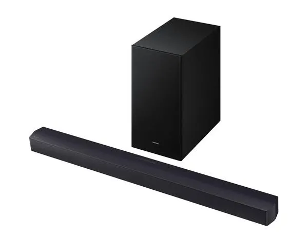 Soundbar Samsung HW-B450F/EN, 2.1 kanale, 300 W, i zi, me subwoofer - 1