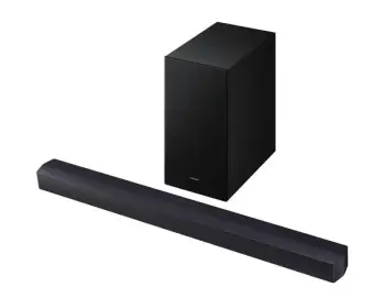 Soundbar Samsung HW-B450F/EN, 2.1 kanale, 300 W, i zi, me subwoofer