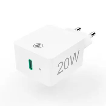Karikues Hama Power Delivery (PD) / Qualcomm®, 20 watt, i bardhë, 210535