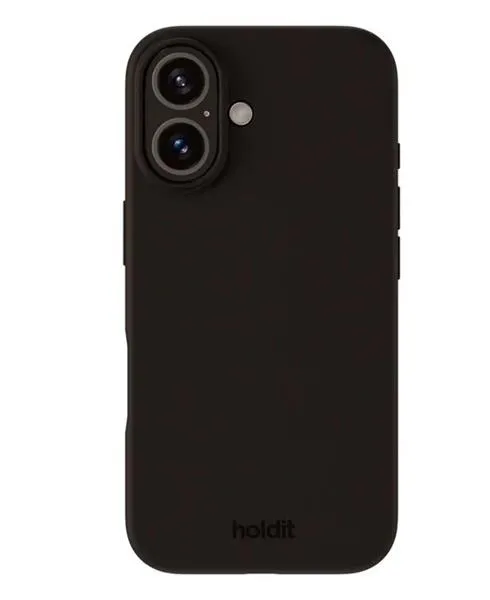 COVER HOLDIT IPHONE 16 SILICONE BLACK - 2