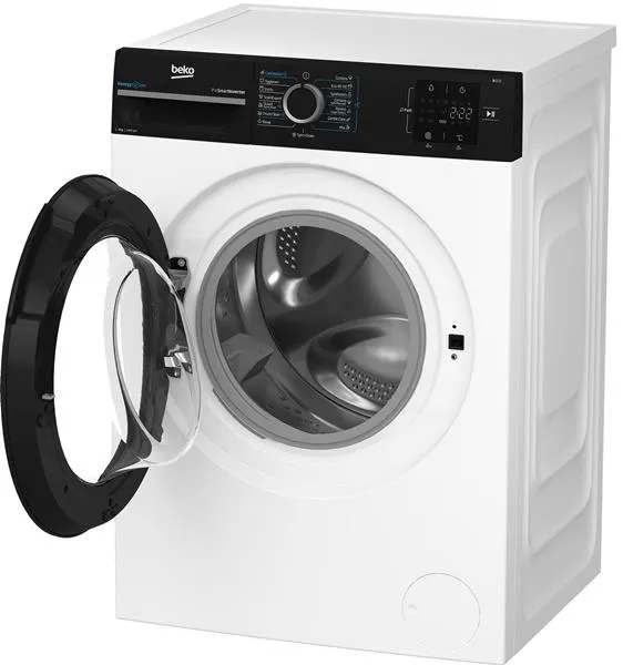 Lavatrice Beko BM3WFSU39413WPBB1, 9 kg, 1400 RPM, klasa A, e bardhë - 6